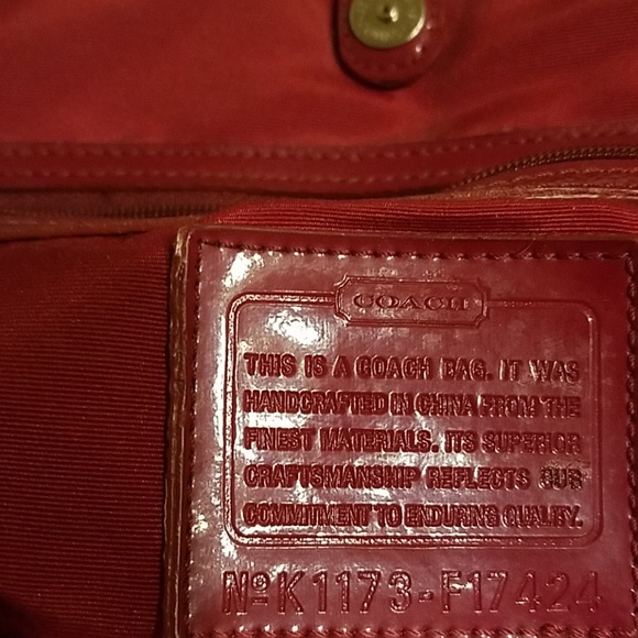 Coach signature bag - Picture 4 of 7